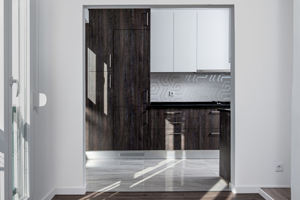 Vista a partir da sala de jantar