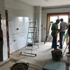 Demolição parede sala / cozinha