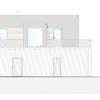 Habitação Unifamiliar - Porches  - Alçado