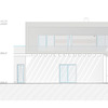Habitação Unifamiliar - Porches  - Alçado