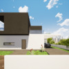 Habitação Unifamiliar - Porches  - Imagem 3d