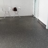 pavimento com chips decorativos