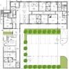 Planta referente a uma residencia para Idosos