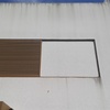 Pintura exterior de uma parede da casa