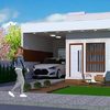 Contrução de garagem em lsf