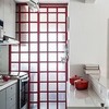 Divisória cozinha/lavandaria.