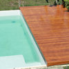 Colocação de cobertura em deck na piscina - braga