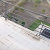 Fechar sacada em vidro com 1,50 de altura