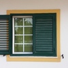Orcamento portadas de aluminio verde exterirores lamina movel