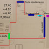 Instalação de ac sala 37m2 apartamento